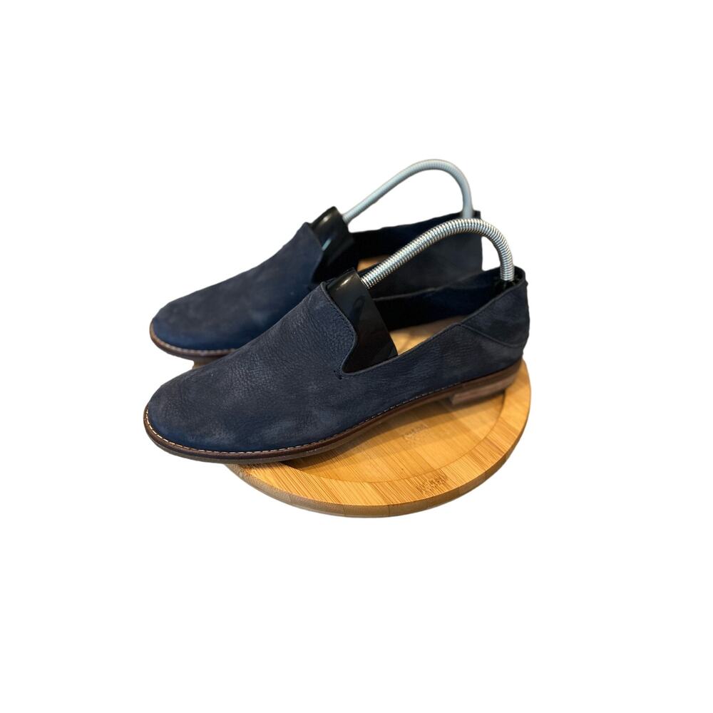 Sperry top sider slip on shoes size 9 navy